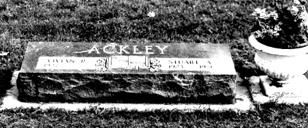 Vivian Belkow Ackley gravestone, Class of 1945