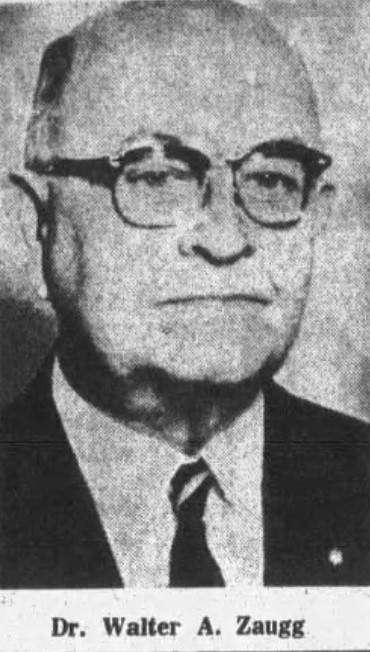 Walter Zaugg, Teacher and Principal