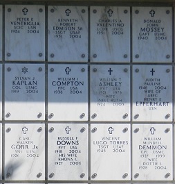 William (Bill) Demmon gravestone, Class of 1945