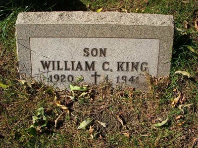 William Clyde King gravestone, Class of 1939