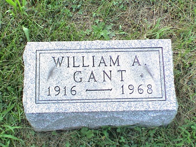 William Gant gravestone, Class of 1934