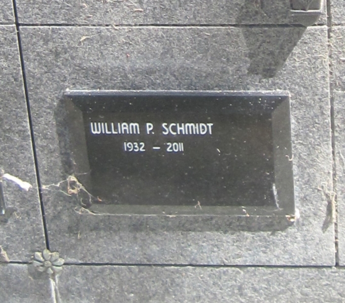 William Schmidt gravestone, Class of 1951