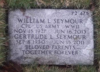 William Seymour gravestone, Class of 1946